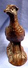 Resin Carved Pheasant Figurine 10  X 8  X 3 
