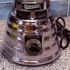 Vintage Oster Osterizer Blender  403 Chrome Finish With Lid And Coffee Grinder