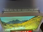 Coors Vintage Motion Waterfall Sign 