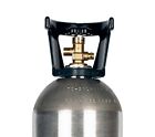 New 20 Lb  Aluminum Co2 Tank With Handle And Cga320 Valve Homebrew Beverage Grow