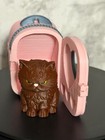 Grumpy Cat Figurine With Heart Backpack Carrier Keychain   3d Printed