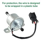 Fuel Pump Compatible With Kubota Zd18 Zd21 Zd28 Bx23s Zd331 Zd221 Zd323 Zd326