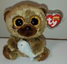 Ty Beanie Boos - Henry Bear W  Fish Canada Excl  6  New Mwmts Plush Stuffed Toy