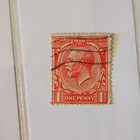 19 Great Britain King George V Used Stamps Lot 0 5d 1d 1 5d 2d 9d