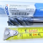 New Seco 1 2  Solid Carbide End Mills Siron-a Machinist Milling Lathe Tool Bit