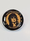 Keith Richards For President Lapel Pin Rolling Stones
