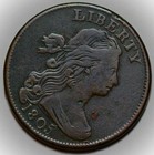 1805 Draped Bust Large Cent  s267  - Us 1c Copper Coin