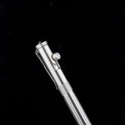 Stainless Steel Bolt Action Ballpoint Tactical Pen  Outdoor Pocket Edc Portable