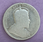 1906 Canada 25 Cents Silver Coin