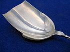 8 Inch Coin Silver  Cracker Scoop   no Maker s Mark   late  Victorian aesthetic