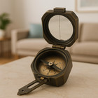 Antique Vintage Brass Solid Kelvin   Hughes 1917 Brunton Compass Handmade Gift