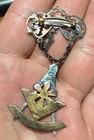 Vintage 1 20 12k Gold Filled Freemason Past Masters Masonic Pin Badge Sc