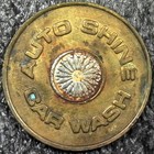 Auto Shine Car Wash Carwash Token 23mm  c1435 