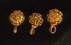 Antique Late Qing Dynasty Brass Button Court Robe Button 1 2 Inch