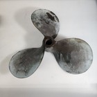 Vintage Brass Bronze Boat Propeller - Made In Usa Great Lakes Michigan