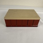 Kodak Compartment File 35mm Slide Boxes Red Metal
