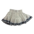 Polo Ralph Lauren Skirt Floral Embroidered Smocked Waist White Girls 2 2t Nwt