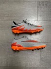 2015 Nike Hypervenom Phatal Ii Fg Wolf Grey Total Orange Mens 8 Rare 747214-080