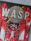 Wasp Back Patch Animal Blackie Lawless Rare Iron Maiden Ozzy Judas Priest Kiss