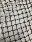 Nautical  Fishing Net With Two Vintage Black Floaters 36  X 45 