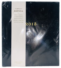 The Zoe Report Weekly Thank You Note Section Calendar 12 Month Agenda 2018 Black