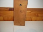 Indoor Wood Vintage Springfield Instrument Co  Wall Thermometer Flower