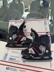 K2 Rink Raven Boys Black Ice Skates Adjustable Size 1-5