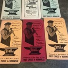 Lot Of 6 Anvil Brand Work Clothes Uniforms Advertising Notebooks