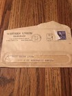 Lot Of 2 Western Union Telegrams 1946 Same Sender receiver Ephemera Advertising