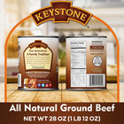 Keystone All Natural Ground Beef  28 Oz Can