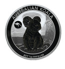 2017  1 Australian Perth Mint Koala Kangaroo Privy 1 Oz  999 Silver Coin Capsule