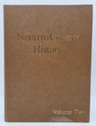 Navarro County History Volume  2 1978 Texas Corsicana Genealogy History 1 1 100