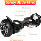 8 5    All Terrain Hover Board  Off Road Self Balancing Scooter With Bluetooth And