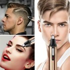 Electric Nose Ear Hair Trimmer Rechargeable Eyebrow Shaver Cleaner Unisex Men Us