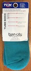 New Set Of 2 Pair Of Twin City  tck  Baseball softball Socks  M  Teal  Model Obr