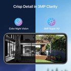Zosi 8ch 2k 3mp Wireless Ip Security Camera System Audio Cctv Color Night Hdd