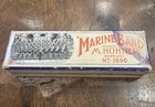 Antique German Hohner    marine Band    1896 Harmonica  key G  W  Orig  Box - Tested