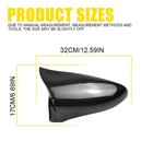 2pcs Real Carbon Fiber Mirror Covers Caps Fit Lexus Is200t 250 300 350 2014-2020