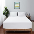 Size Fitted Sheet Only 100  Egyptian Cotton 600 Thread Count  16  Full White