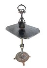 L D Bloch Co Cast Iron Pirate Figural Smoking Stand Table Usa 1928 16 X 12 X 30 