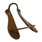 Rare Vintage Beautiful Wooden Horse Saddle Collectable 