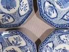 Antique Set Of Four Japanese Imari Arita Octagonal Plates 19th C  Hizen Kyoshu