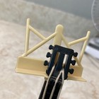 Vintage Plastic Guitar Salt And Pepper  W Music Stand  Retro