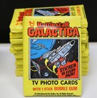 1978  Topps Battlestar Galactica Bubble Gum Sealed Wax Packs Tv Photo Cards Nos