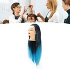 Hair Mannequin Head Colorful Hair Braiding Practice Hairdressing Mannequin H Ads