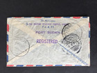 Sudan 1949 Port Sudan Registered Cover To Cairo U a r 