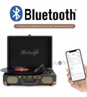 Retrolife Vinyl Record Player 3-speed Bluetooth Suitcase Portable Belt-driven 