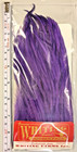 Whiting Bugger Pack  White Dyed Purple  Fly Tying