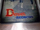 Rare Vintage Mork Robin Williams As A Denver Broncos Cheerleader Poster Framed