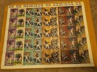 Lot Of  2  1994 Ted Williams Card Co  Uncut Sheets W michael Jordan  Derek Jeter